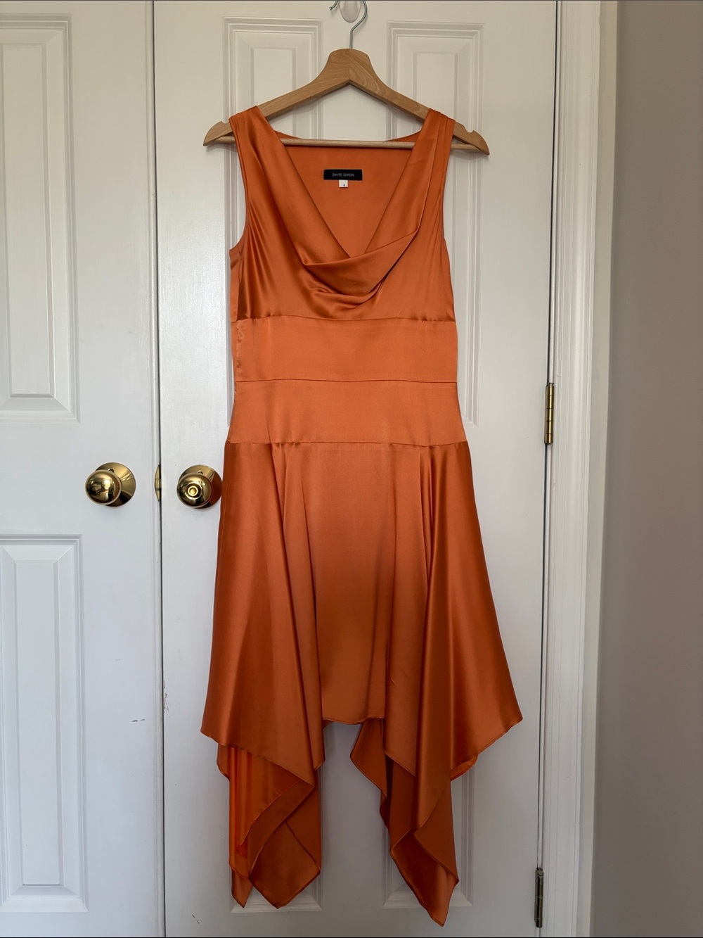 Vintage David Dixon Dress | 100% Silk | Size 4